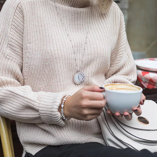 Stříbrný přívěsek Hot Diamonds Emozioni Reversible Coin Keeper