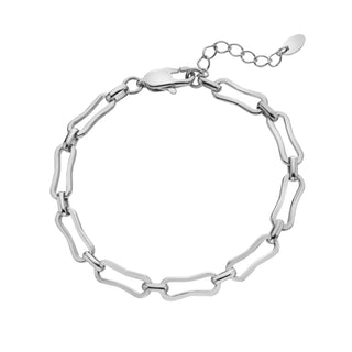 Ocelový náramek Ava & Sky Organic Paperclip ASL0010