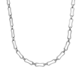 Ocelový náhrdelník Ava & Sky Organic Paperclip ASN0012