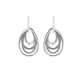 Stříbrné náušnice Hot Diamonds Most Loved DE496