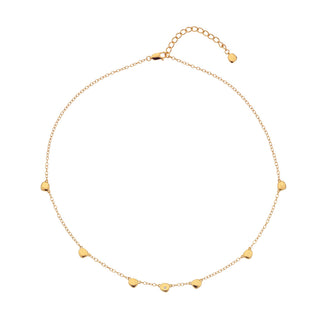 Pozlacený stříbrný náhrdelník Hot Diamonds x Jac Jossa Soul DN150