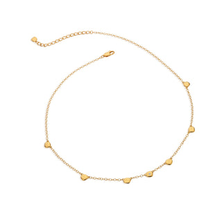Pozlacený stříbrný náhrdelník Hot Diamonds x Jac Jossa Soul DN150