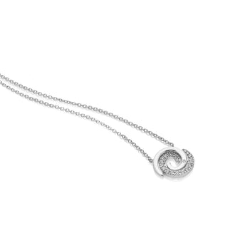Stříbrný náhrdelník Hot Diamonds Swirl DN250