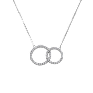 Stříbrný náhrdelník Hot Diamonds Interlocking DN251
