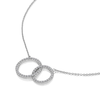 Stříbrný náhrdelník Hot Diamonds Interlocking DN251