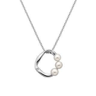 Stříbrný náhrdelník Hot Diamonds Pearl DN255