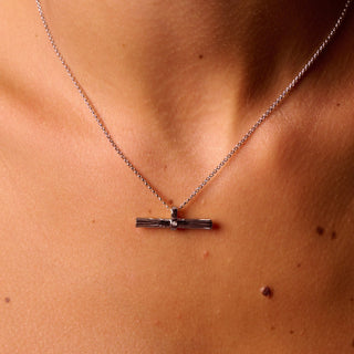 Stříbrný náhrdelník Hot Diamonds T-Bar DP1114