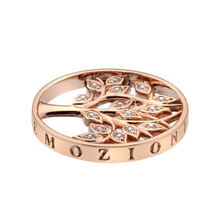 Přívěsek Hot Diamonds Emozioni Balance and Harmony Coin Rose Gold 25 mm EC428