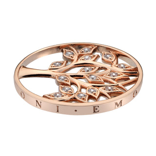 Přívěsek Hot Diamonds Emozioni Balance and Harmony Coin Rose Gold 33 mm EC429