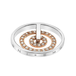Přívěsek Hot Diamonds Emozioni Entro Coin Rose Gold 25 mm EC495