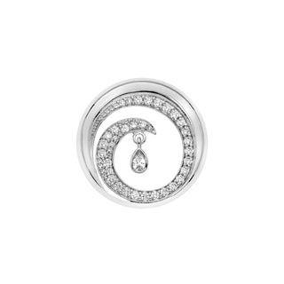 Přívěsek Hot Diamonds Emozioni Oceano Teardrop Coin 33 mm EC525
