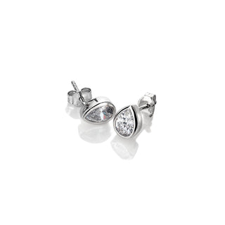Stříbrné náušnice Hot Diamonds Emozioni Acqua D'Amore EE038