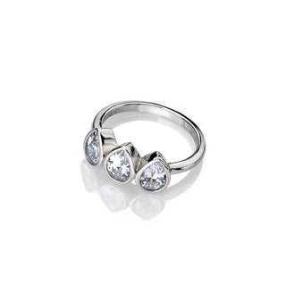 Prsteň Hot Diamonds Emozioni Acqua Amore ER026