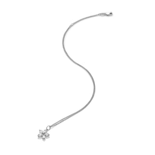 Stříbrný přívěsek Hot Diamonds Silver Whisper CZ Flower SWP020