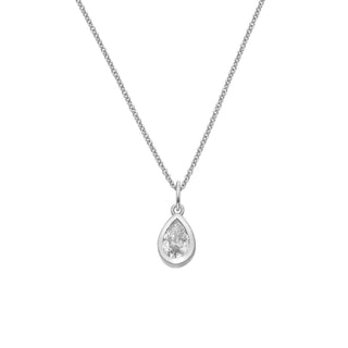 Stříbrný přívěsek Hot Diamonds Silver Whisper CZ Teardrop SWP021