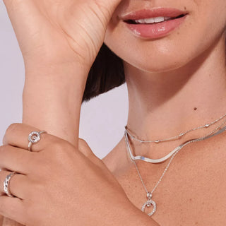 Stříbrný řetízek Hot Diamonds Linked CH125