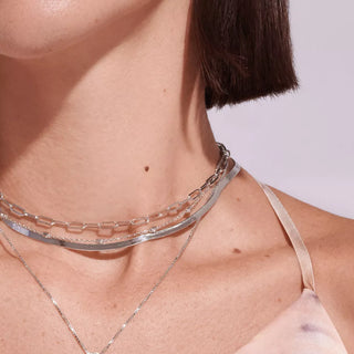Stříbrný řetízek Hot Diamonds Linked CH129
