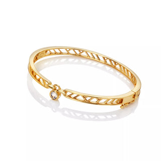 Pozlacený stříbrný náramek HD x Golden Edit Revolve DC222