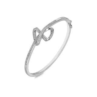 Pevný stříbrný náramek Hot Diamonds Aurora DC223