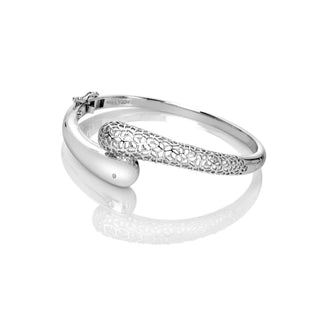 Pevný stříbrný náramek Hot Diamonds Aster DC225