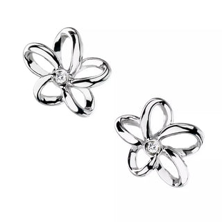Stříbrné náušnice Hot Diamonds Paradise DE248