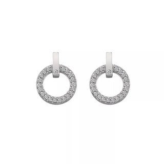 Stříbrné náušnice Hot Diamonds Flora DE580