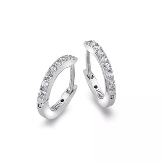 Stříbrné náušnice Hot Diamonds Flora DE581