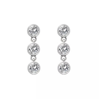 Stříbrné náušnice Hot Diamonds Willow DE585