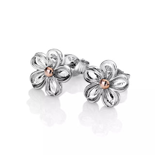 Náušnice Hot Diamonds Forget me not RG DE618