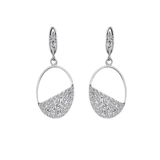 Stříbrné náušnice Hot Diamonds Horizon Topaz DE622