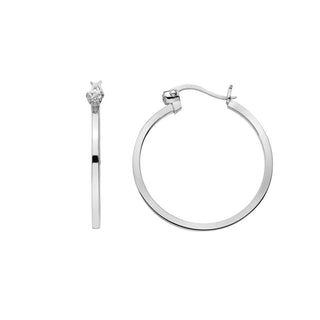 Stříbrné náušnice Hot Diamonds Hoops DE625