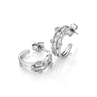 Stříbrné náušnice Hot Diamonds Tender DE641