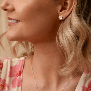 Stříbrné náušnice Hot Diamonds Diamond Amulets DE709