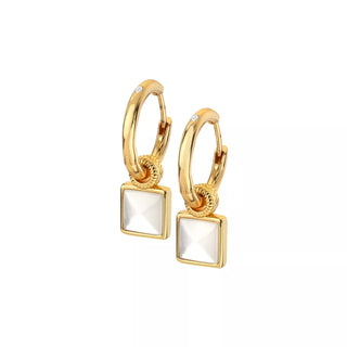 Stříbrné pozlacené náušnice  Hot Diamonds x Jac Jossa Soul DE714