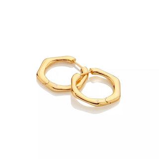 Stříbrné pozlacené náušnice Hot Diamonds x Jac Jossa Soul DE726