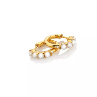 Stříbrné pozlacené náušnice Hot Diamonds x Jac Jossa Soul DE727