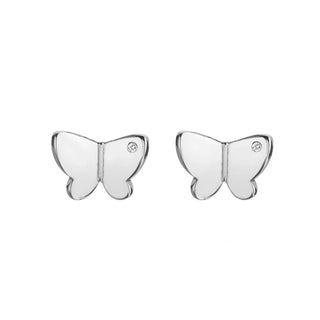 Stříbrné náušnice Hot Diamonds Flutter DE732