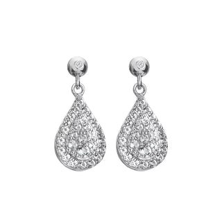 Stříbrné náušnice Hot Diamonds Glimmer DE735