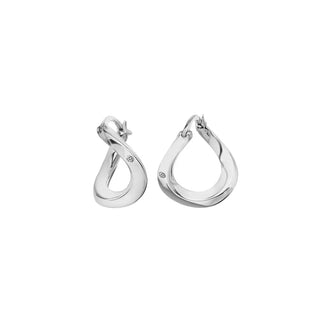 Stříbrné náušnice Hot Diamonds Huggies DE792