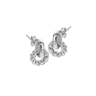 Stříbrné náušnice Hot Diamonds Willow DE804