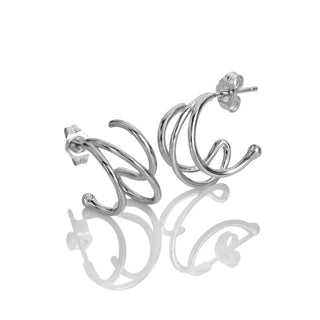 Stříbrné náušnice Hot Diamonds Much Loved DE864