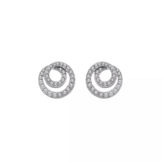 Stříbrné náušnice Hot Diamonds Shimmer DE873