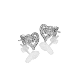 Stříbrné náušnice Hot Diamonds Shimmer DE874