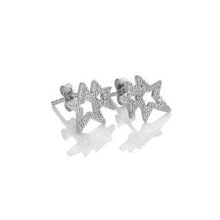 Stříbrné náušnice Hot Diamonds Shimmer DE875