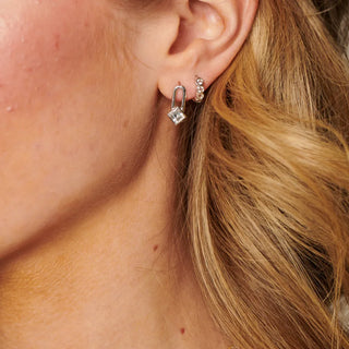 Stříbrné náušnice Hot Diamonds Solitaire DE878