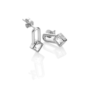 Stříbrné náušnice Hot Diamonds Solitaire DE878