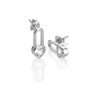 Stříbrné náušnice Hot Diamonds Solitaire DE879