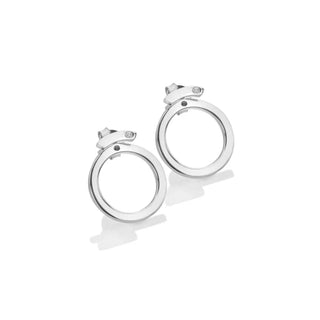 Stříbrné náušnice Hot Diamonds Paired DE886