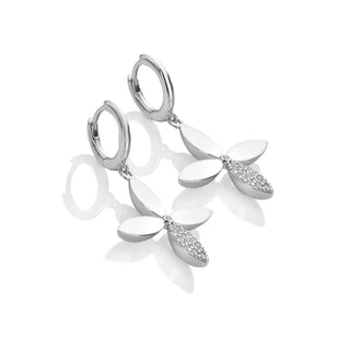 Stříbrné náušnice Hot Diamonds Eden DE891