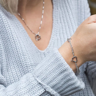 Stříbrný náramek Hot Diamonds Love DL564